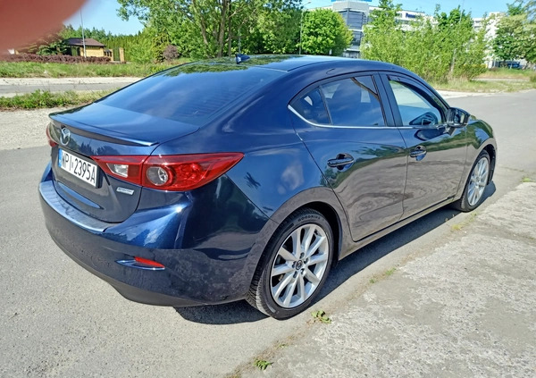 Mazda 3 cena 57900 przebieg: 80778, rok produkcji 2017 z Piaseczno małe 191